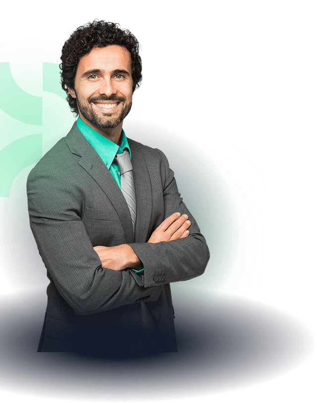 Advogado contente